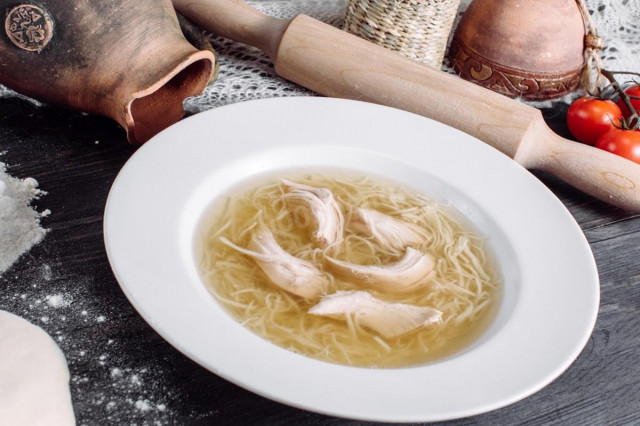Tatar noodle soup