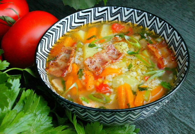 Couscous soup