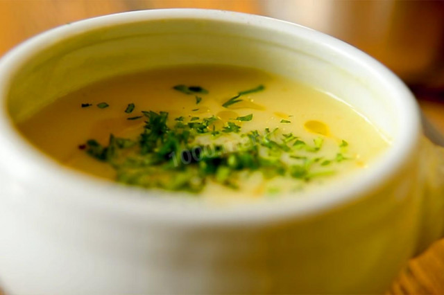 Vichy onion soup