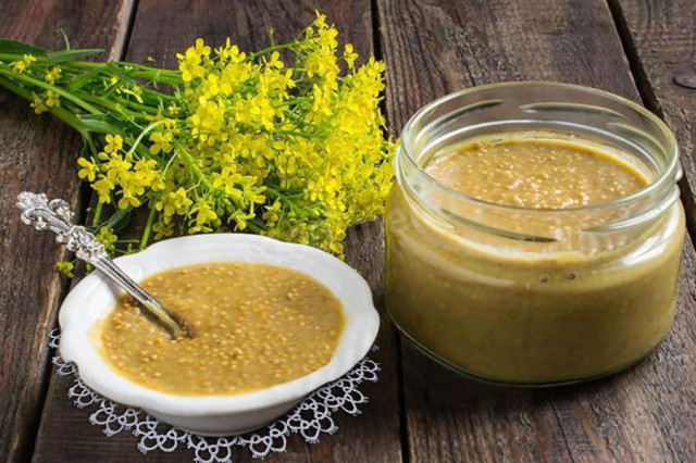 Homemade Dijon mustard