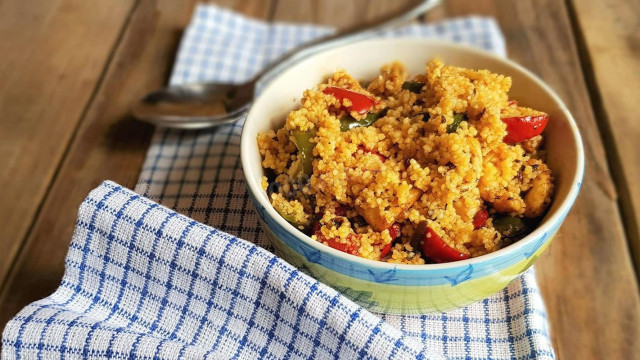 Chicken with couscous