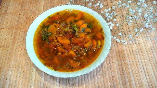 Lentil soup Masurdal