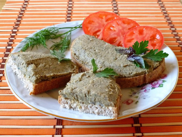 Lentil pate with carrots