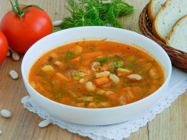 Greek Bean soup