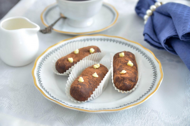 Classic brownies Baked potato with condensed milk