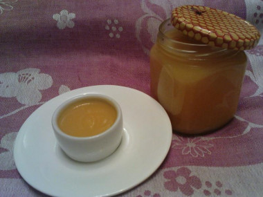 Lemon curd on egg without starch