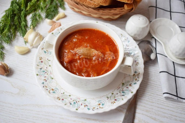 Turkey borscht