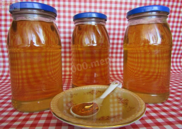 Dandelion jam (dandelion honey)