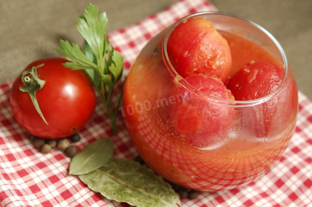Cherry tomatoes in tomato paste