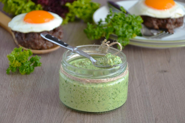 Salad dressing without mayonnaise spinach sauce