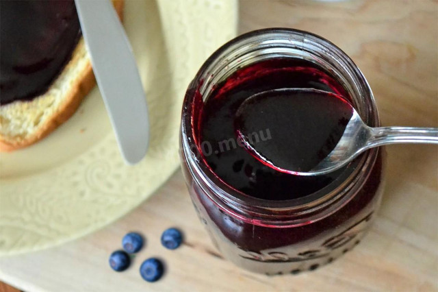 Blueberry jelly for winter