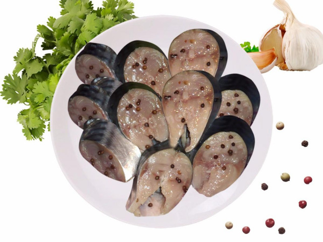 Pickled spicy mackerel