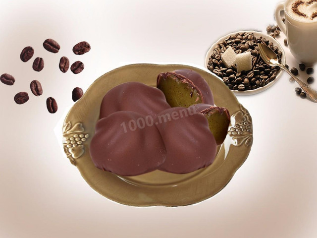 Jelly candies in chocolate