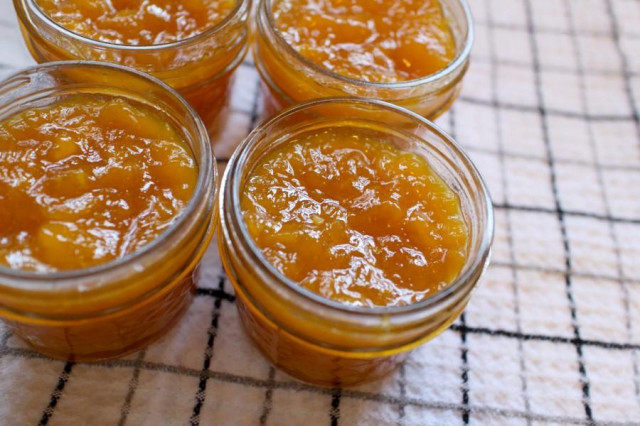 Apple jam without sugar