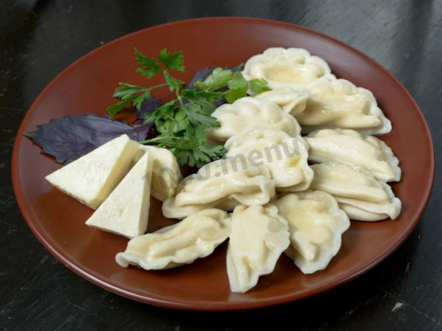 Dumplings with Adyghe cheese