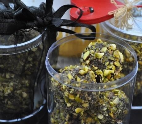 Handmade sweets truffles