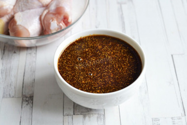 Marinade for chicken with soy sauce