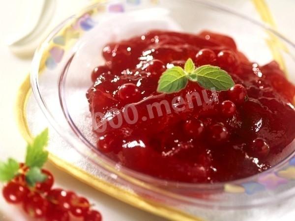 Redcurrant jam