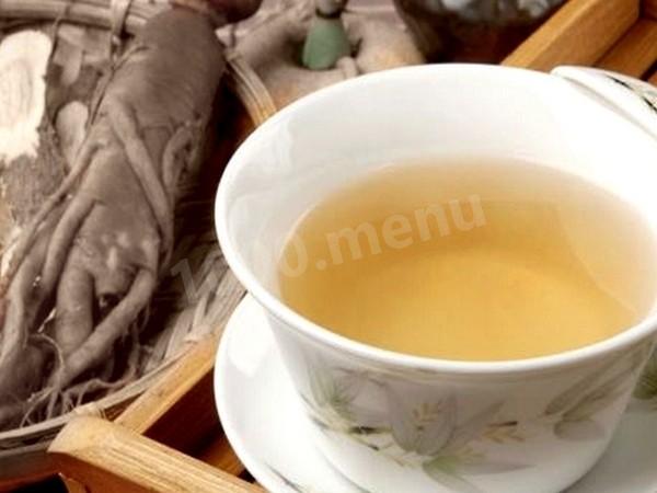 Green tea with ginseng