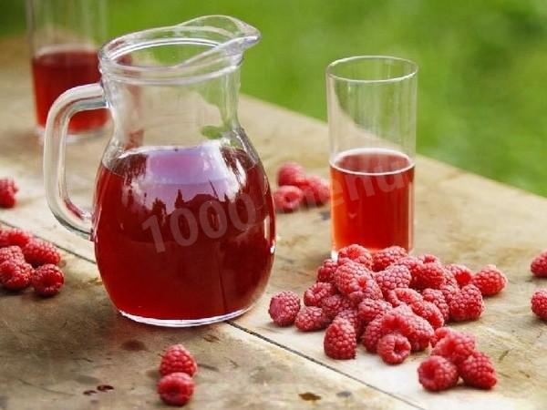 Raspberry syrup for winter