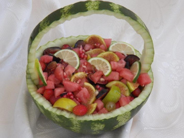 Watermelon salad