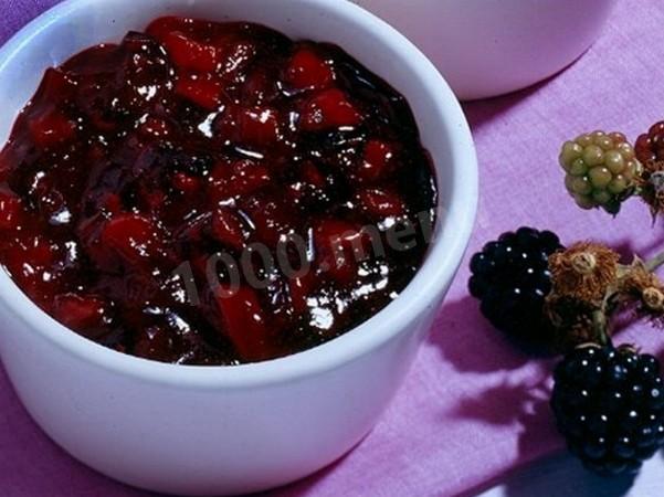 Blackberry jam for winter