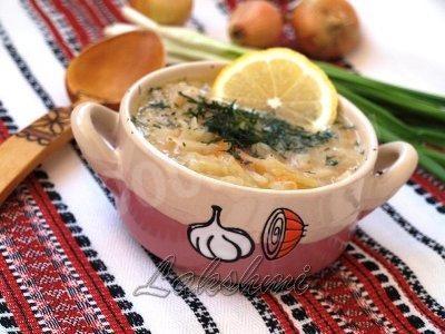 Lean onion soup