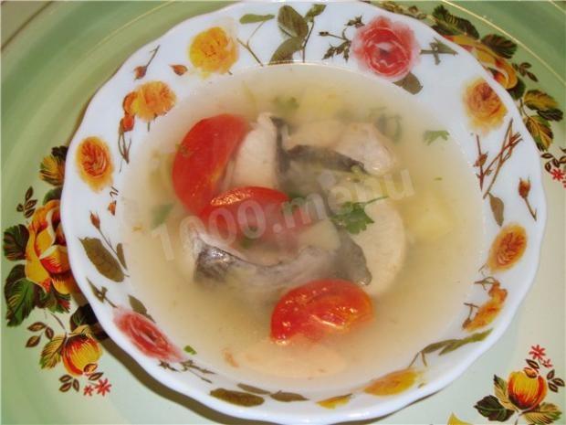 Fish soup from catfish