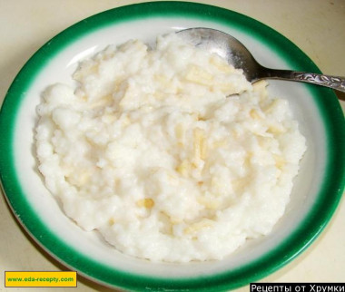 Porridge made of flour
