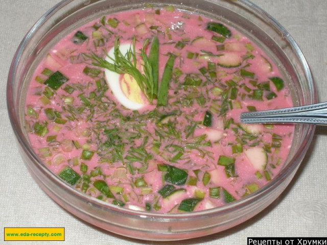 Selyansky cold borscht