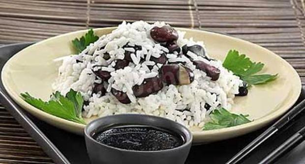 Rice with red beans
