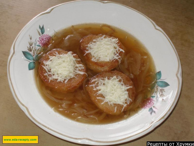 Onion soup in Bulgarian