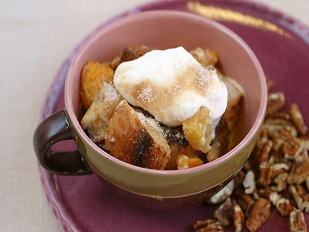 Winter pudding with dried pears