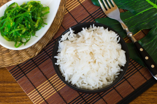 Basmati rice to garnish