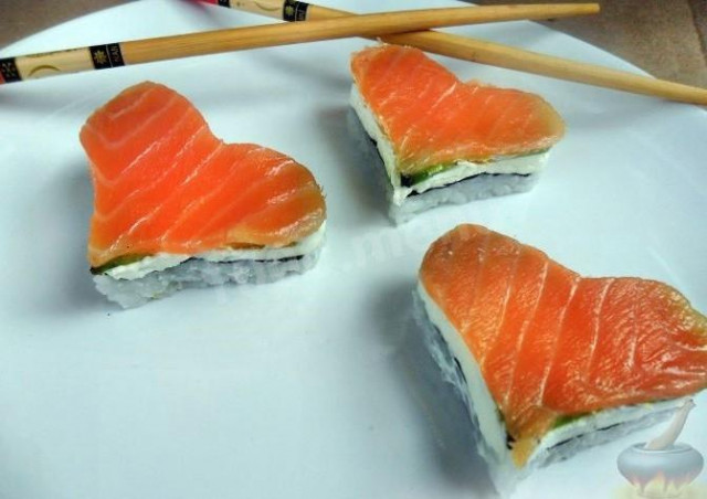 Sushi Love for Valentine's Day