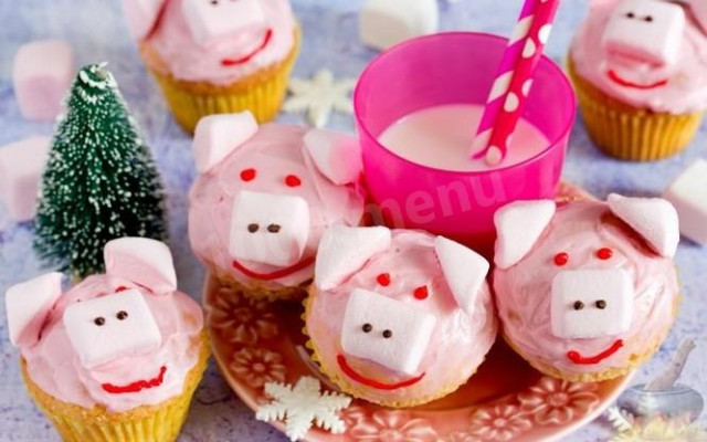 Lemon cupcakes Pink pigs per year Pig-Boar