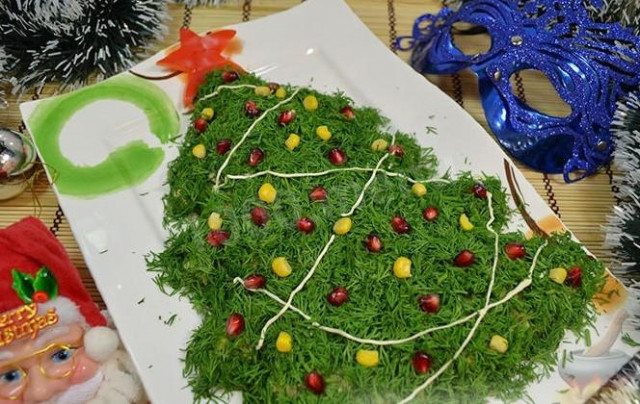 Christmas Tree salad