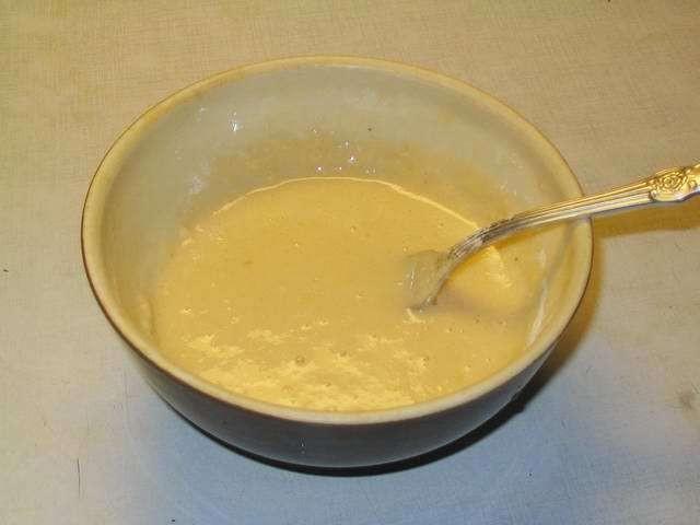 Batter with mayonnaise