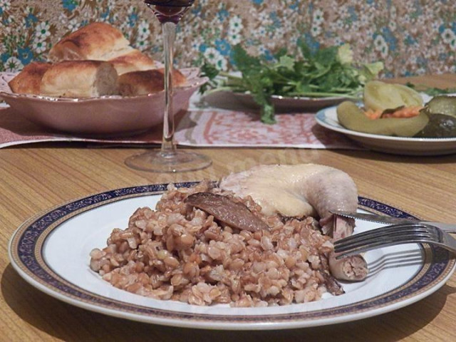 Armenian pilaf without spelt meat - acharov plav