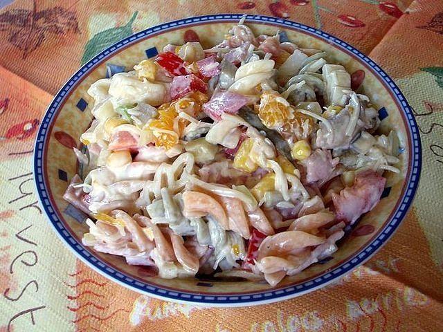 German pasta salad