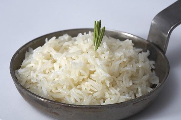 Side dish of cereals Rice in French