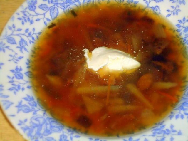 Soup mushroom