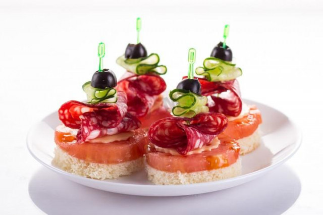 Wave Canapes for the New Year