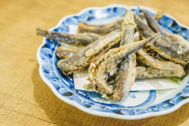 Fried herring