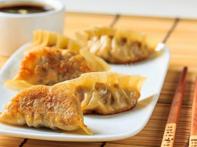 Chinese fried dumplings