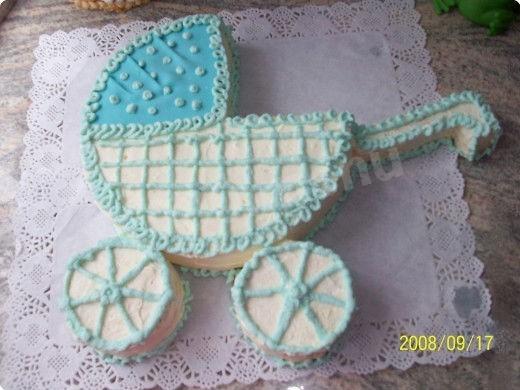 Cake for a newborn Baby stroller