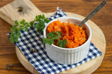 Carrot and onion marinade