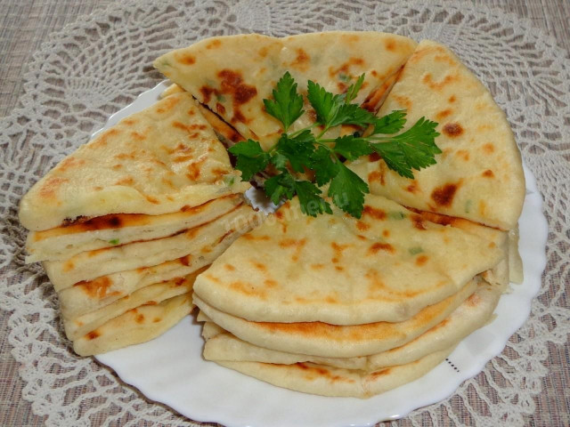Hychines with potatoes