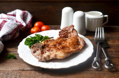 Pork entrecote